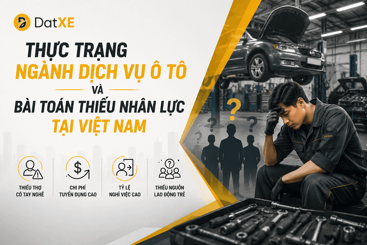 THỰC TRẠNG NGÀNH DỊCH VỤ Ô TÔ VÀ BÀI TOÁN THIẾU NHÂN LỰC TẠI VIỆT NAM